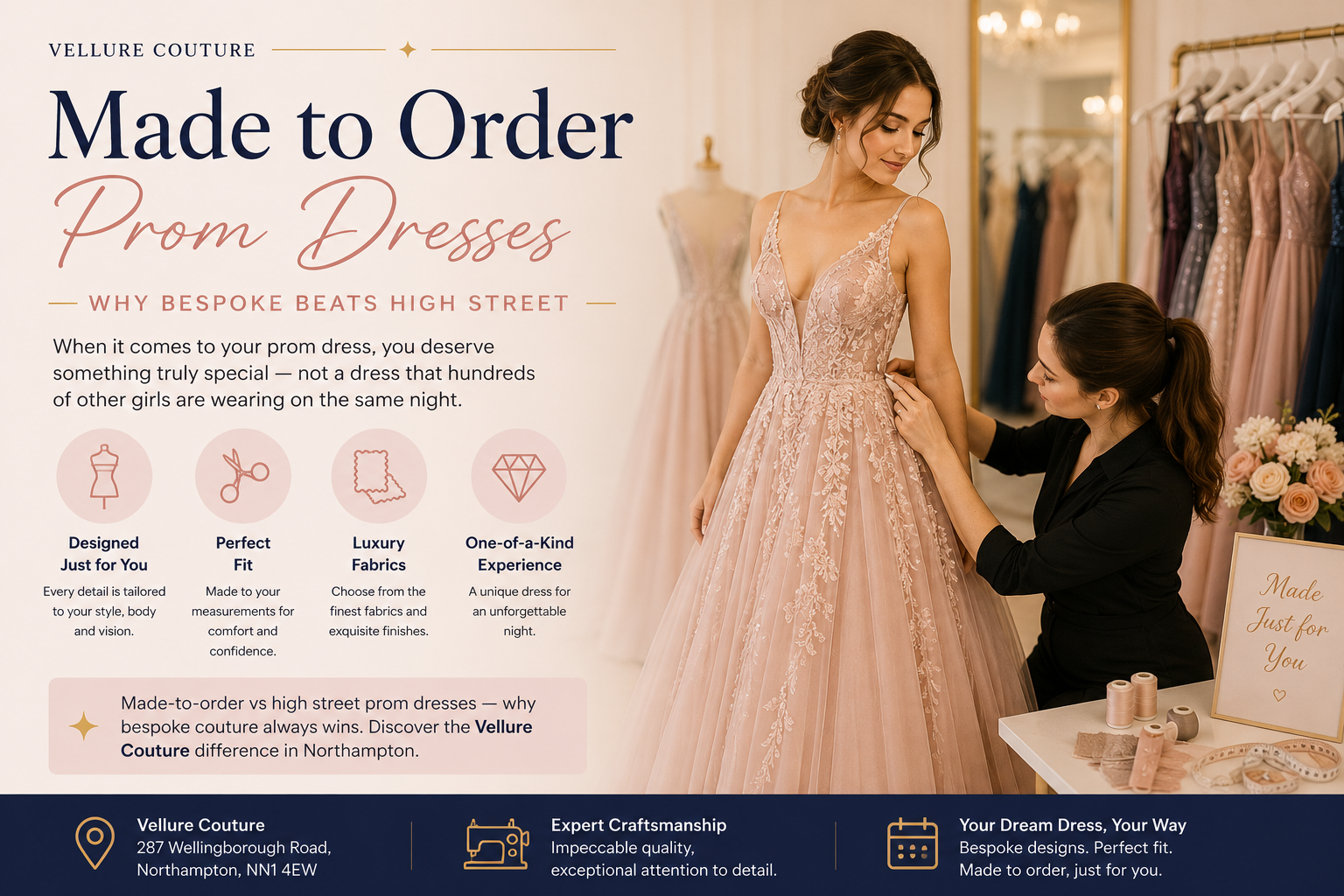 Made to Order Prom Dresses: Why Bespoke Beats High Street