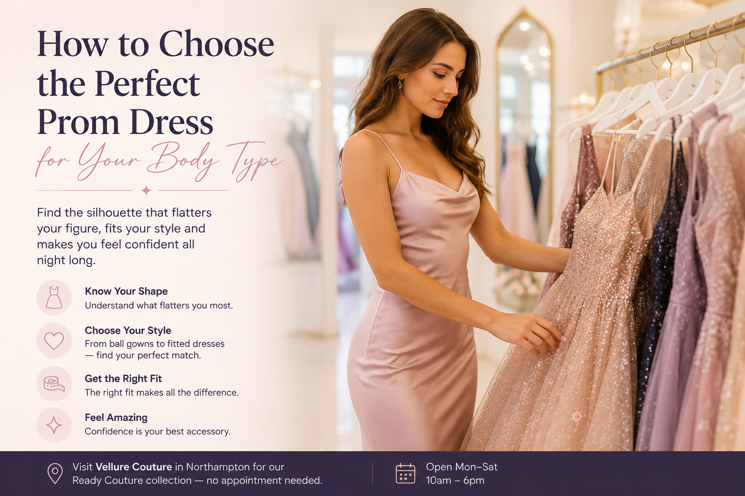 Last-Minute Prom Dress Shopping in Northampton