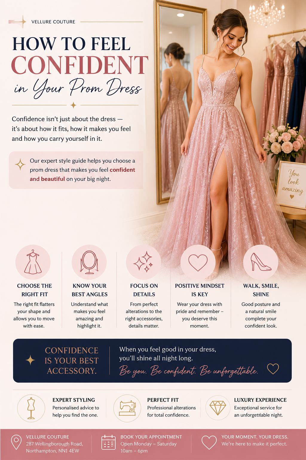 How to Feel Confident in Your Prom Dress: A Style Guide