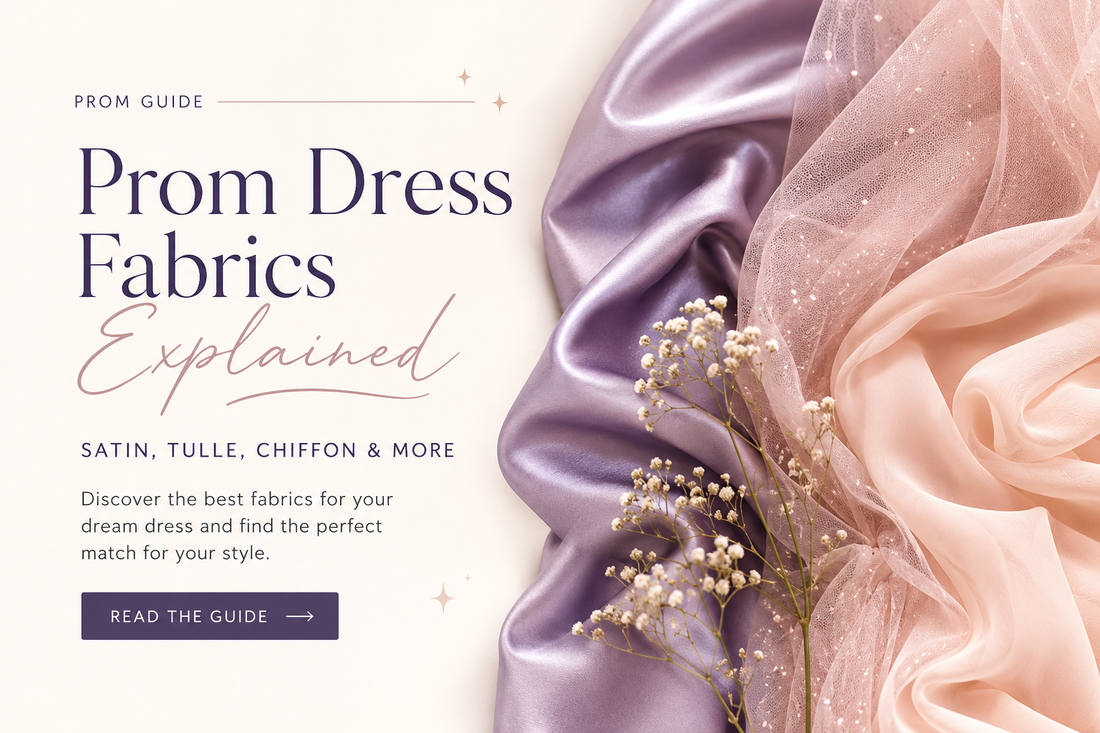 Prom Dress Fabrics Explained: Satin, Tulle, Chiffon & More