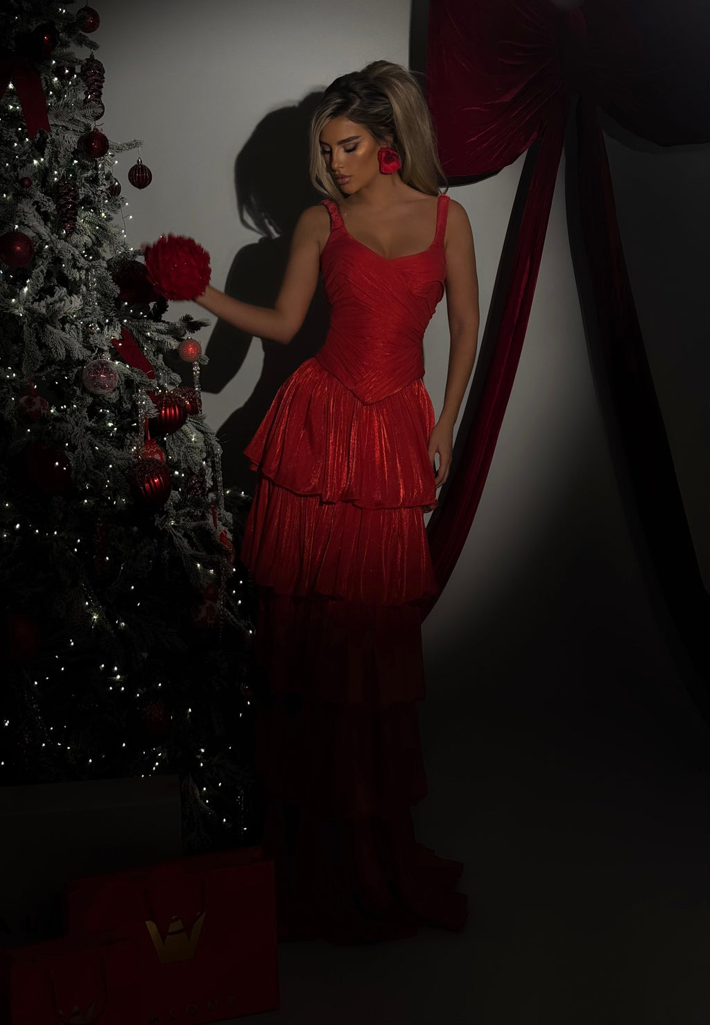 Aureliana - Tiered Ruffle Gown