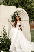 Vivienne - Off Shoulder Lace Wedding Dress