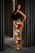 Carmen - Feathered Sequin Gown