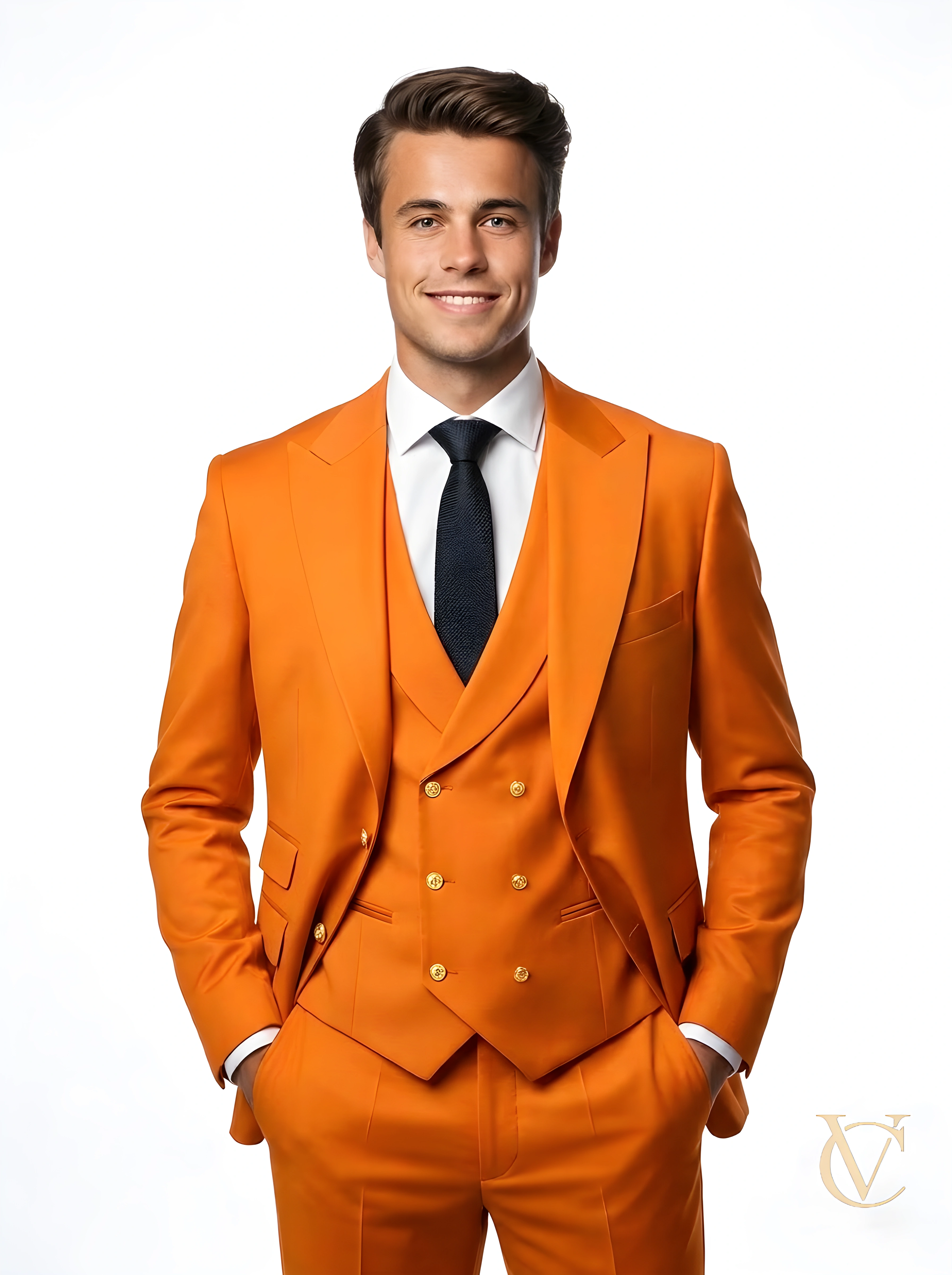 Amber Three-Piece Statement Suit