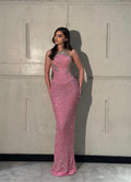 Rènika – Crystal Halter Gown