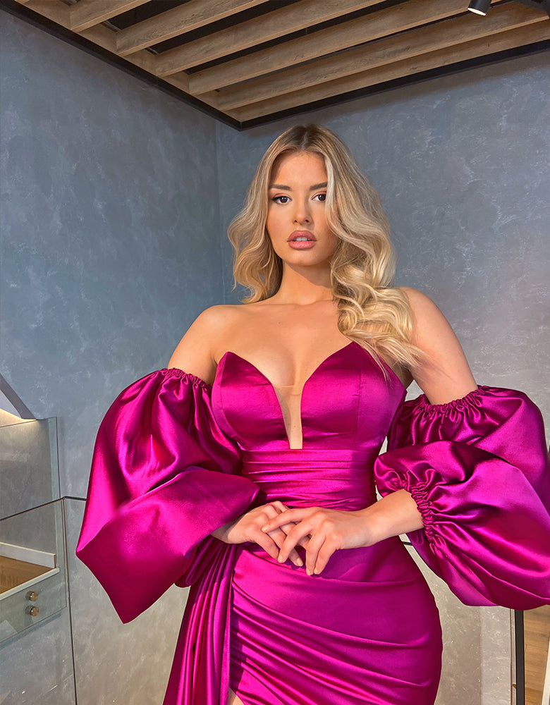 Fuschia dress