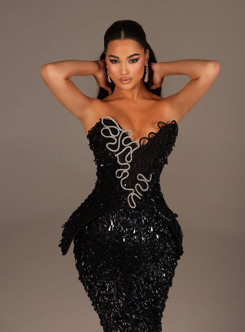 Rosè - Strapless Mermaid Gown