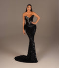 Rosè - Strapless Mermaid Gown