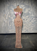 Cléophée - Strapless Crystal Embellished Gown
