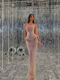 Maribel - Sweetheart Crystal Gown