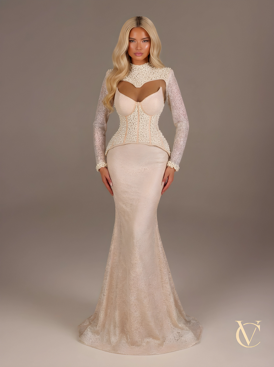 Pearl Corset Gown