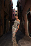 Mira – Off Shoulder Gown