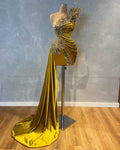 Strapless Short Evening Dress