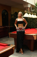 Fabiana - Embellished Low Rise Maxi Set