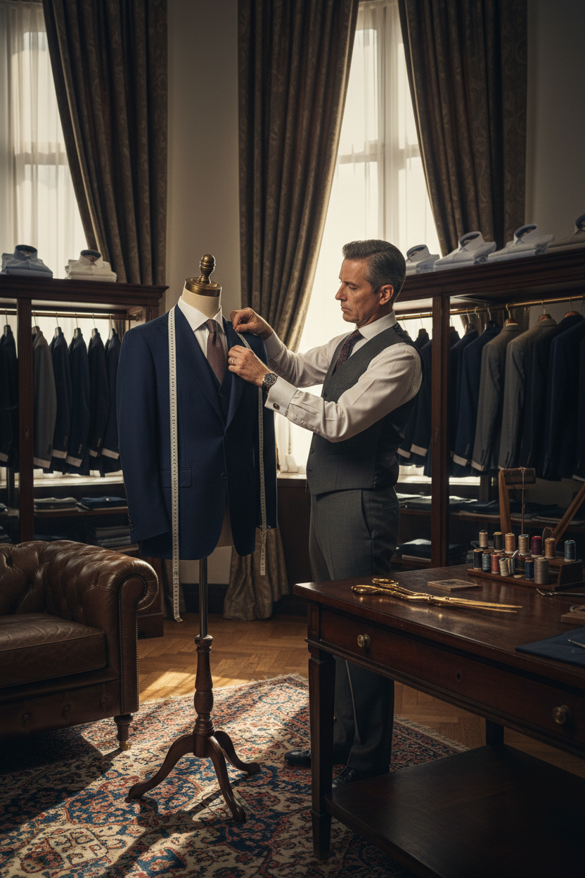 Suit Alterations Deposit | Expert Menswear Tailoring | Vellure Couture